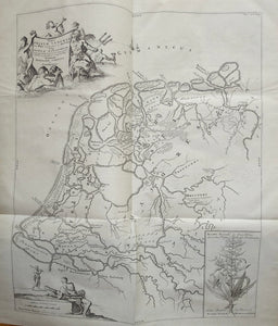 Nederland - Tooneel Der Vereenighde Nederlanden 2 delen - François Halma - 1725