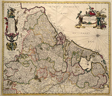 Afbeelding in Gallery-weergave laden, 17 provinciën Map of the XVII Provinces - Frederick de Wit - circa 1688