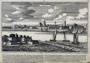 SLUIS Gezicht op de stad - J Peeters & C Bouttats - 1674