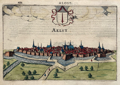 België Aalst Belgium - L Guicciardini - 1613