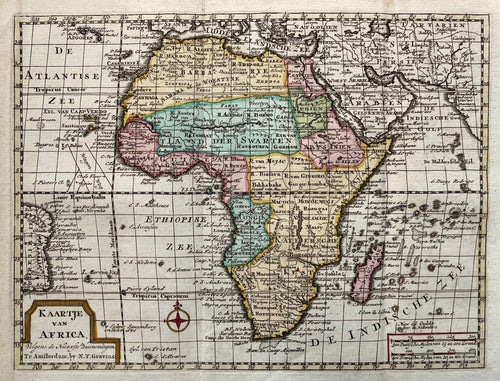 Afrika Africa - NT Gravius - 1788