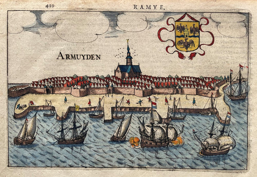 Arnemuiden - J Jansz / L Guicciardini - 1613