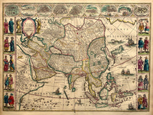 Load image in Gallery view, Azië Asia -  Willem Jansz en Joan Blaeu - 1663