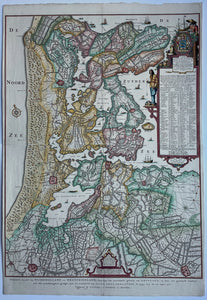 Noord-Holland - Joost Janszoon Beeldsnijder 1575 / Jan van Jagen / Yntema en Tieboel - 1778