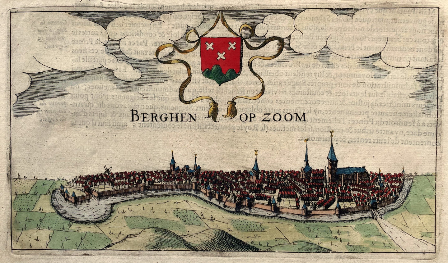 Bergen op Zoom - J Jansz / L Guicciardini - 1613