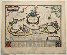 Afbeelding in Gallery-weergave laden, Bermuda - Willem Jansz Blaeu en Joan Blaeu - circa 1645