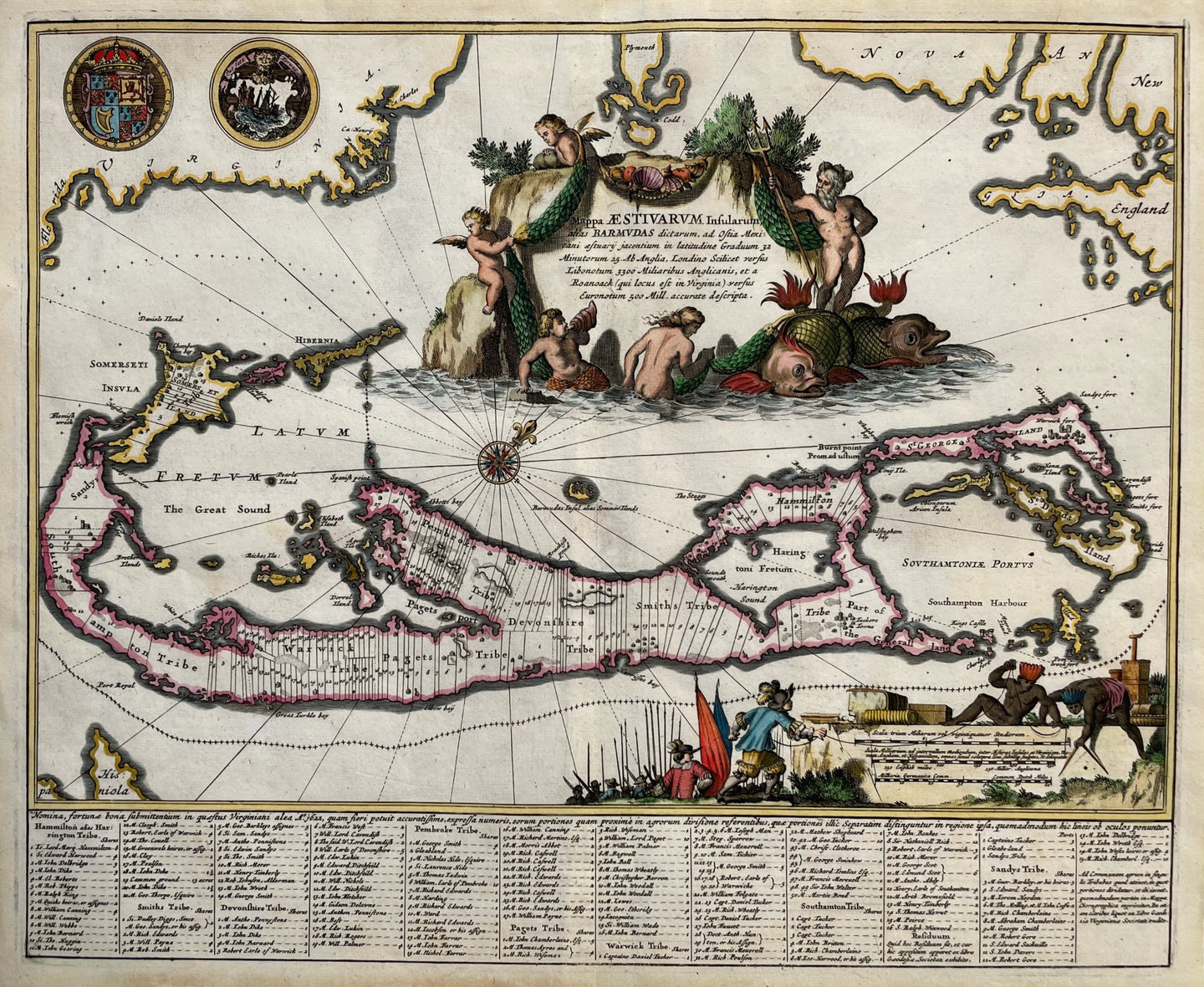 Bermuda - A Montanus - 1671