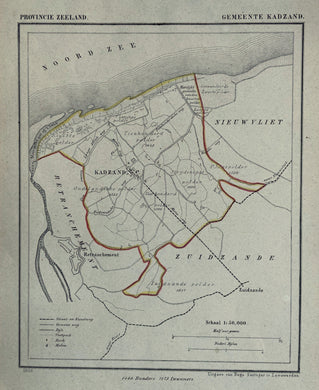 Cadzand - Kuijper/Suringar - 1866