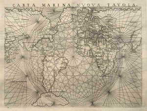 Wereld World - Girolamo Ruscelli - 1561