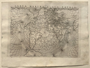 Wereld World - Girolamo Ruscelli - 1561