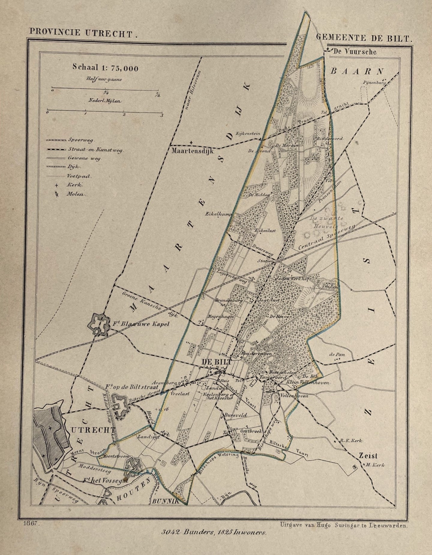 De Bilt - J Kuijper / H Suringar - 1867