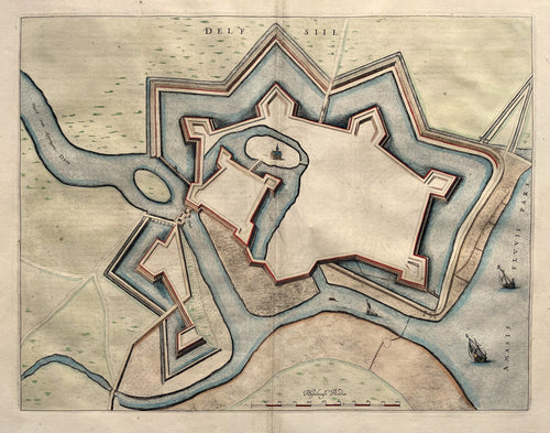 Delfzijl - J Blaeu - 1649