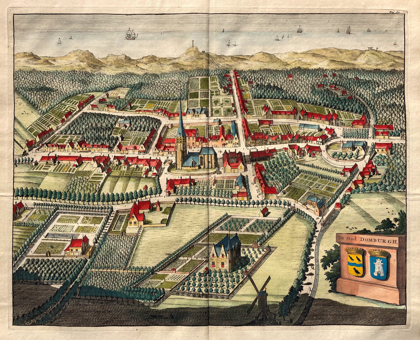 Domburg - M Smallegange - 1696