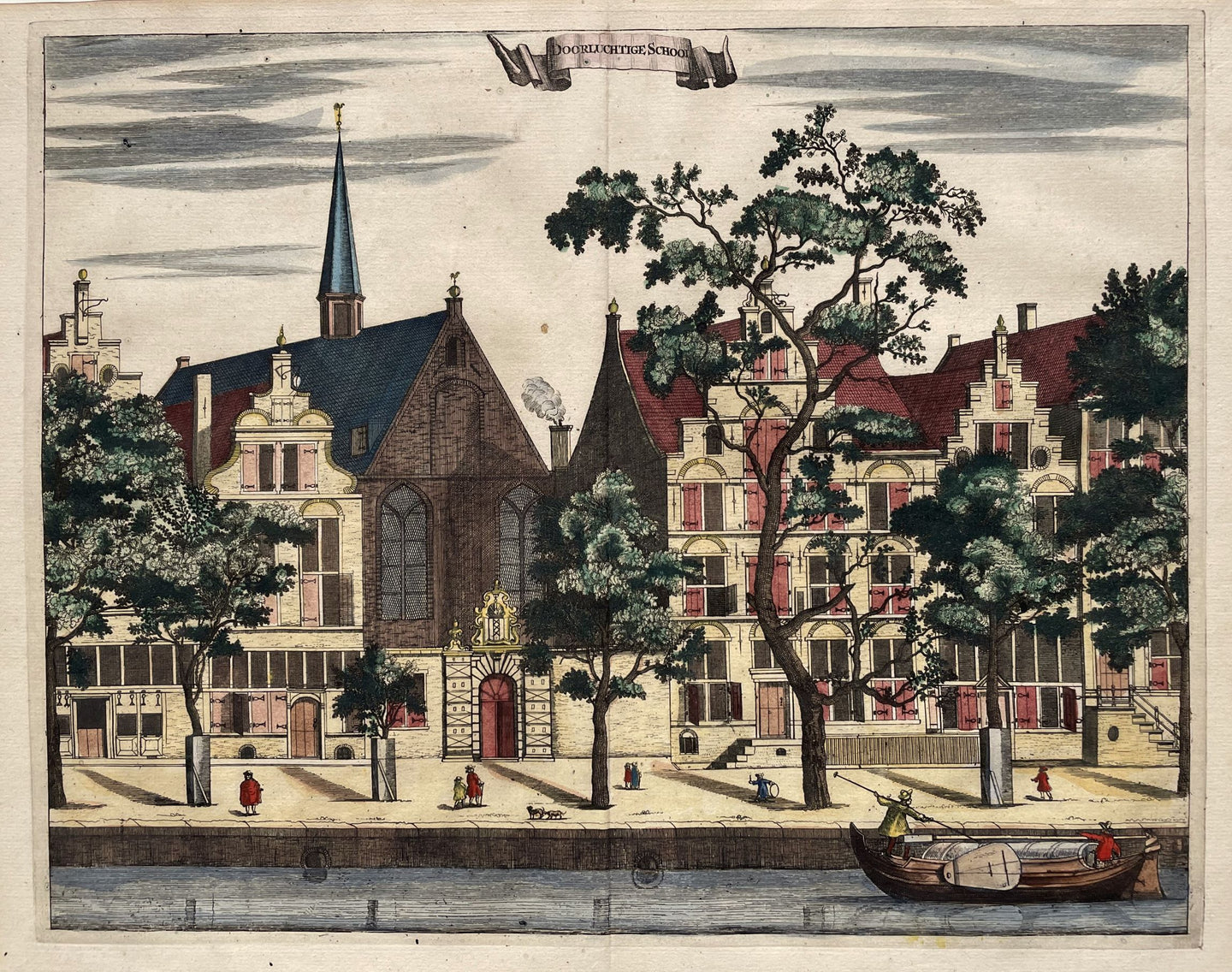 Amsterdam Doorluchtige School Agnietenkapel - C Commelin - 1693