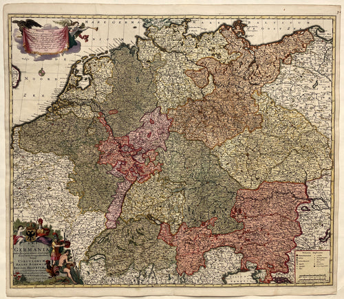 Duitsland Germany - Frederick de Wit - circa 1690