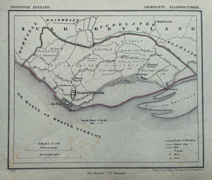 Ellewoutsdijk - Kuijper / Suringar - 1868