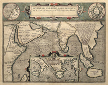 Afbeelding in Gallery-weergave laden, Wereld Indische Oceaan Erythrean Sea - A Ortelius / JB Vrients - 1603