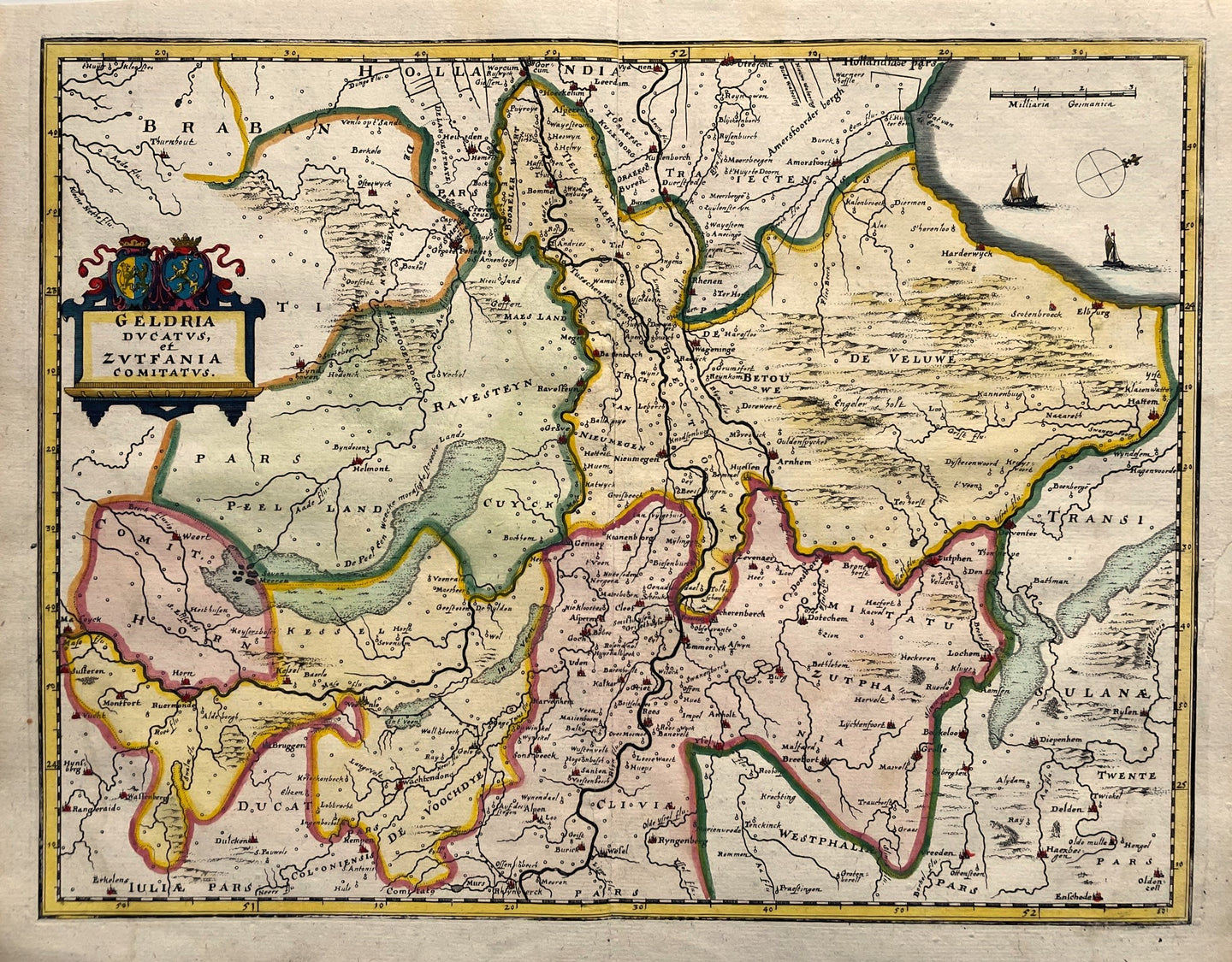 Gelderland - C Merian - 1659