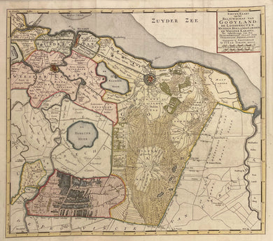 Het Gooi Gooiland - I Tirion - circa 1750