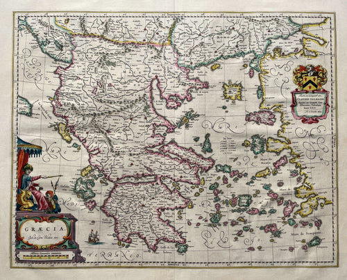 Griekenland Greece - J en C Blaeu - 1640