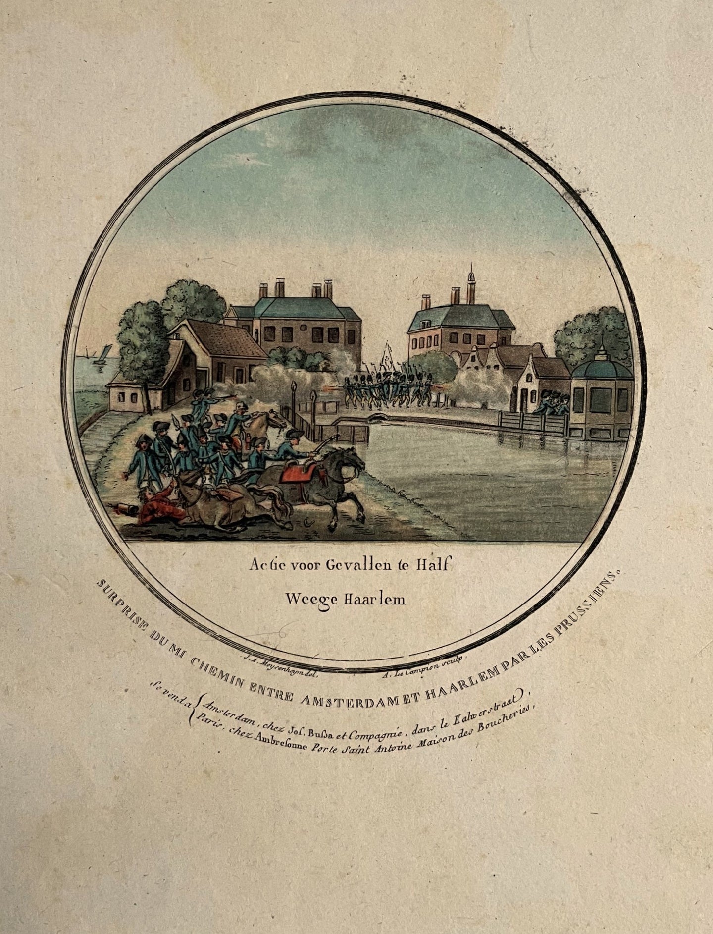 Halfweg Patriottentijd - JA le Campion / GA Meijsenheym - 1787