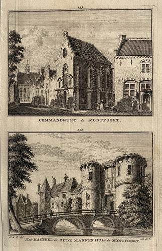 Montfoort Commanderij / Kasteel - H Spilman - ca. 1750