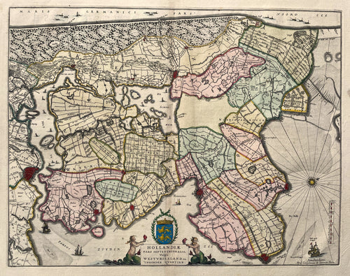 Noord-Holland - Willem Jansz en Joan Blaeu - 1663