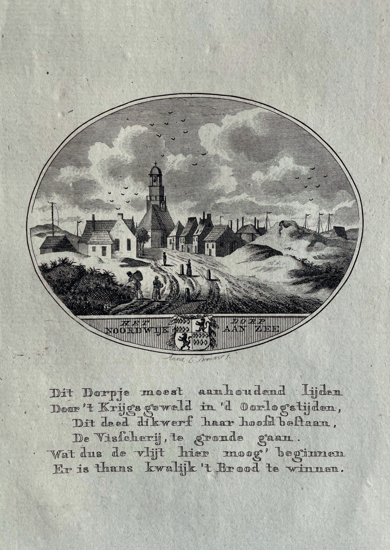 Noordwijk aan Zee - Van Ollefen & Bakker - 1793