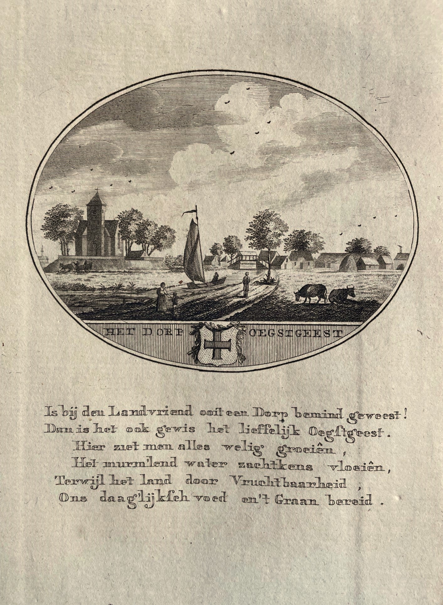 Oegstgeest - Van Ollefen & Bakker - 1793