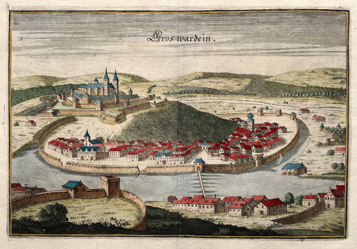 Roemenië Oradea Romania - M Merian - circa 1646