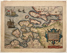 Load image in Gallery view, Zeeland - A Ortelius - 1584