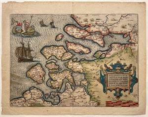 Zeeland - A Ortelius - 1584