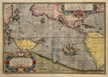 Load image in Gallery view, World Pacific - A Ortelius - 1603