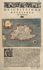 Frankrijk Corsica France - T Porcacchi / G Angelieri - 1590