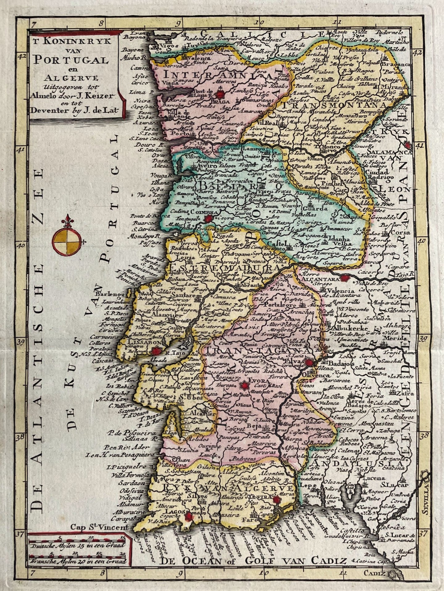 Portugal - J Keizer / J de Lat - 1747