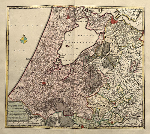 Rijnland en Amstelland - I Tirion - 1753