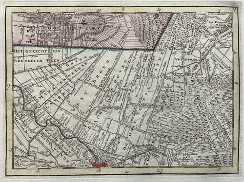 De Bilt Maartensdijk Loosdrecht Maarssen - P Schenk - circa 1748