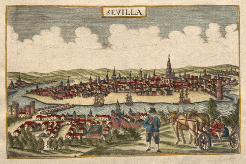 Spanje Sevilla Spain - 1814