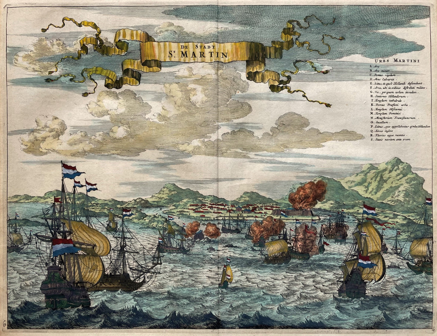 Antillen Sint Maarten Lesser Antilles - A Montanus - 1671