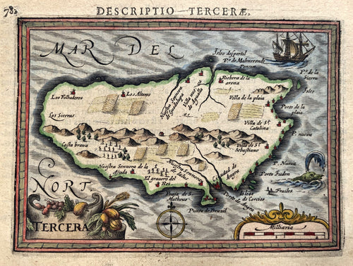 Afrika Azoren Terceira Africa Azores Portugal - P Bertius - 1616