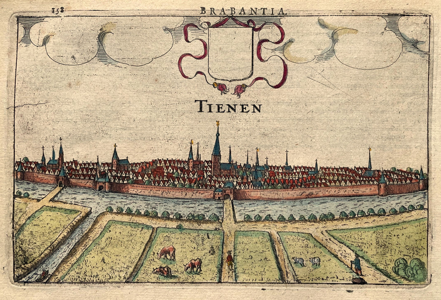 België Tienen Belgium - L Guicciardini - 1616