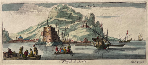 Libanon Tripoli Lebanon - L Vorsterman J Peeters - circa 1665