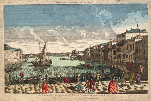 Italië Venetië Canal Grande Italy Venice - veuve Chavoulaud - circa 1770