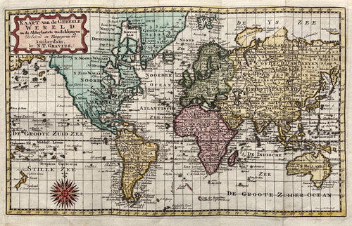 Wereld World - NT Gravius H Klockhoff - 1788