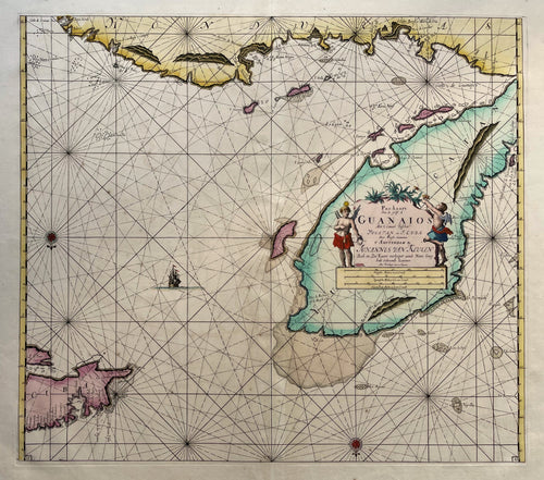 Caribische Zee Yucatan Honduras Cuba - J van Keulen / CJ Vooght - 1684