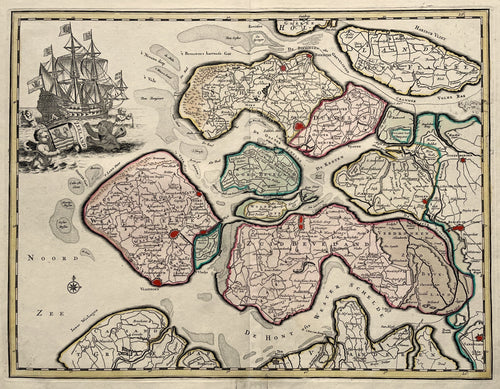 Zeeland - F Halma - 1725