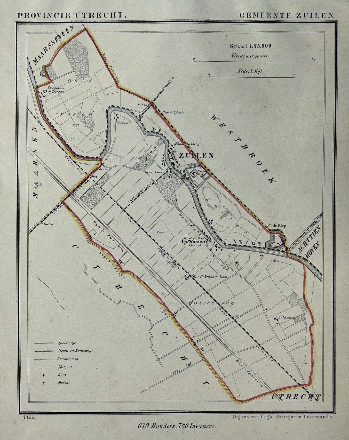 Zuilen - Kuijper / Suringar - 1867