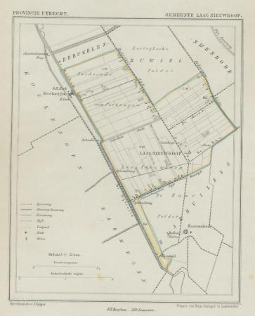 LAAG NIEUWKOOP - Kuijper/Suringar - ca. 1867