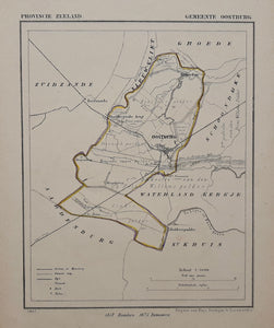 OOSTBURG - Kuijper/Suringar - 1867