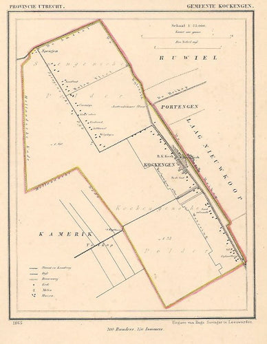 KOCKENGEN - Kuijper/Suringar - 1865